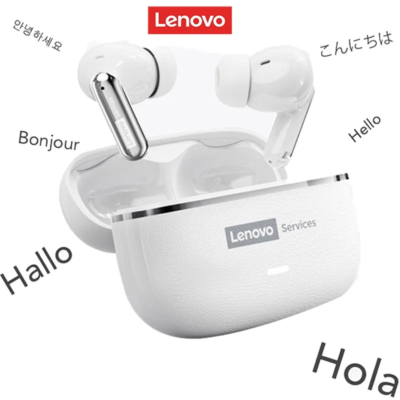 Lenovo 2026 AI Real Time Translation Wireless Earphones TWS Hi-Fi IMAX-level Sound Earphones Stereo ENC Noise Cancelling Earbuds