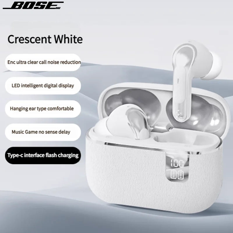 BoseRoss Bluetooth 5.4 Gaming & Daily Dual Mode HIFI Immersive Stereo Sound All-Day Long Battery Life Built-in HD Call Mic