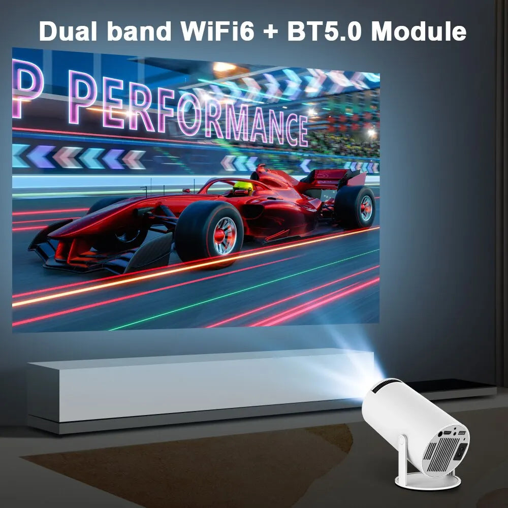 Magcubic Projector Hy300 4K Android 11 Dual Wifi6 200 ANSI Allwinner