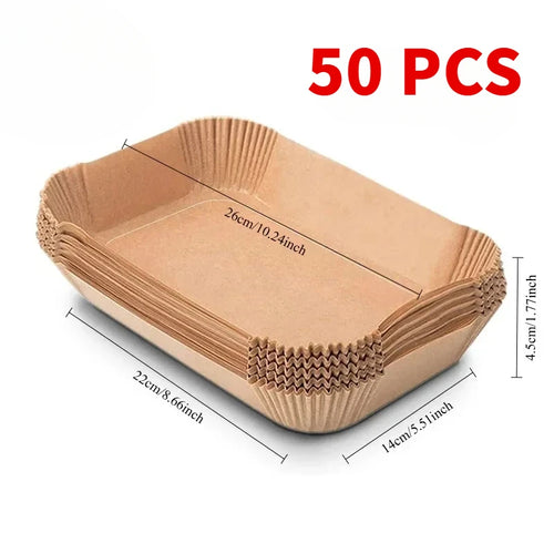 Disposable Air Fryer Paper Non-Stick Kitchen Baking Airfryer Mat