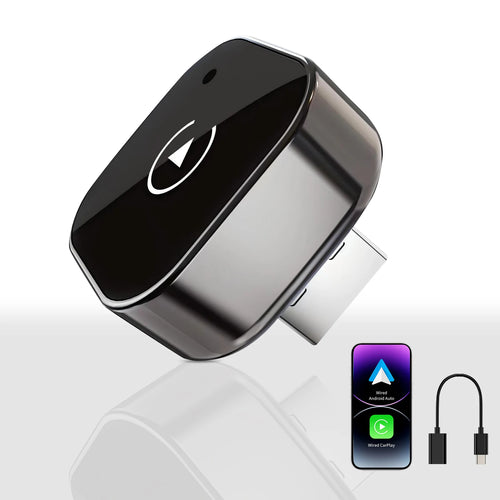 New Pionray 2 in 1 Wireless CarPlay Adapter&Android Auto Wireless